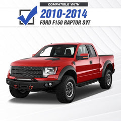 for Ford Aftermarket Front Bumpers Compatible with 2010-2014 Ford F150 F-150 SVT Raptor with Winch Plate | Yzona