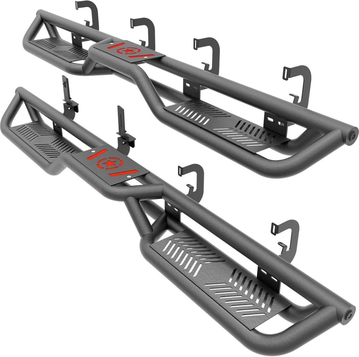 Crew Cab Running Boards | 07-18 Chevy Silverado & 07-19 GMC Sierra 1500 2500HD 3500HD | Yzona