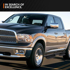 Running Boards Steps for 2009-2018 Dodge Ram 1500 Crew Cab | 2019-2024 Ram 1500 Classic | 2010-2024 Ram 2500 & 3500 | Yzona