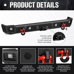 Best Replacement Bumper for 1999-2004 Land Rover Discovery 2 Rock Crawler Bumper | Yzona