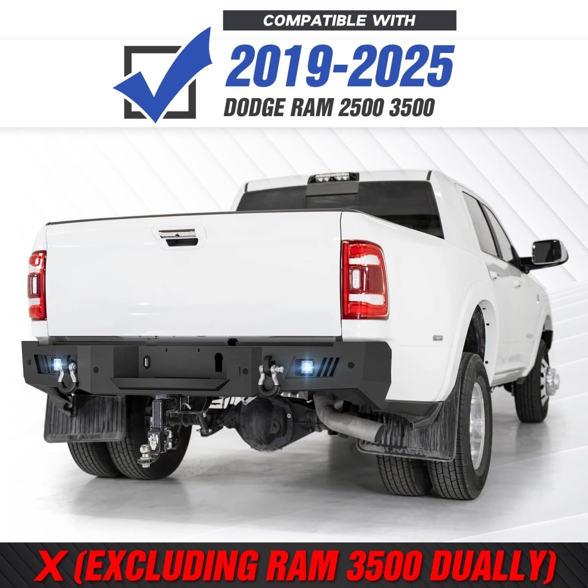 Aftermarket Bumpers for Dodge Ram 2500 3500 2019-2025