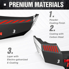 for Jeep WJ Bumpers Compatible with 1999-2004 Jeep 2nd Gen Grand Cherokee WJ | Yzona