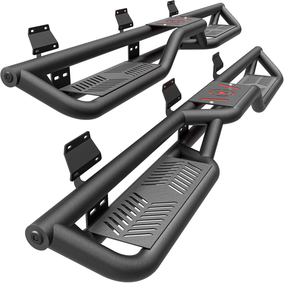 Truck Side Steps Running Boards SuperCrew Cab for 2015-2025 Ford F150 & 2017-2025 Ford F250 F350| Yzona