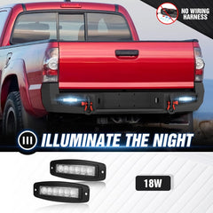 Replacement Car Bumpers Compatible with 2005-2015 Toyota Tacoma - Yzona