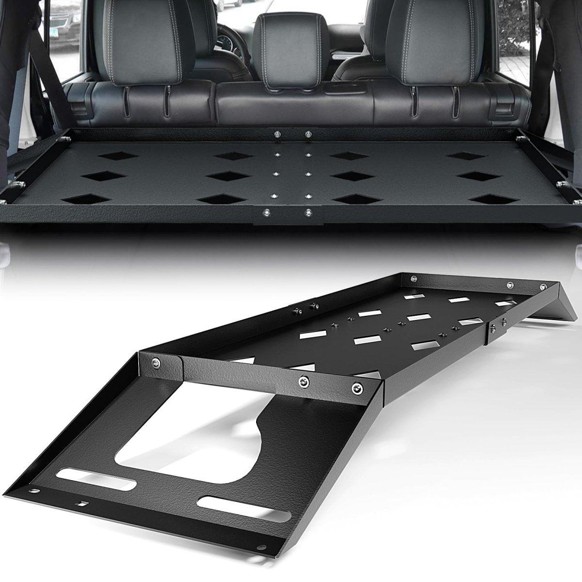 Interior Cargo BasketCompatible with 2007-2025 Jeep Wrangler JK JKU & JL JLU