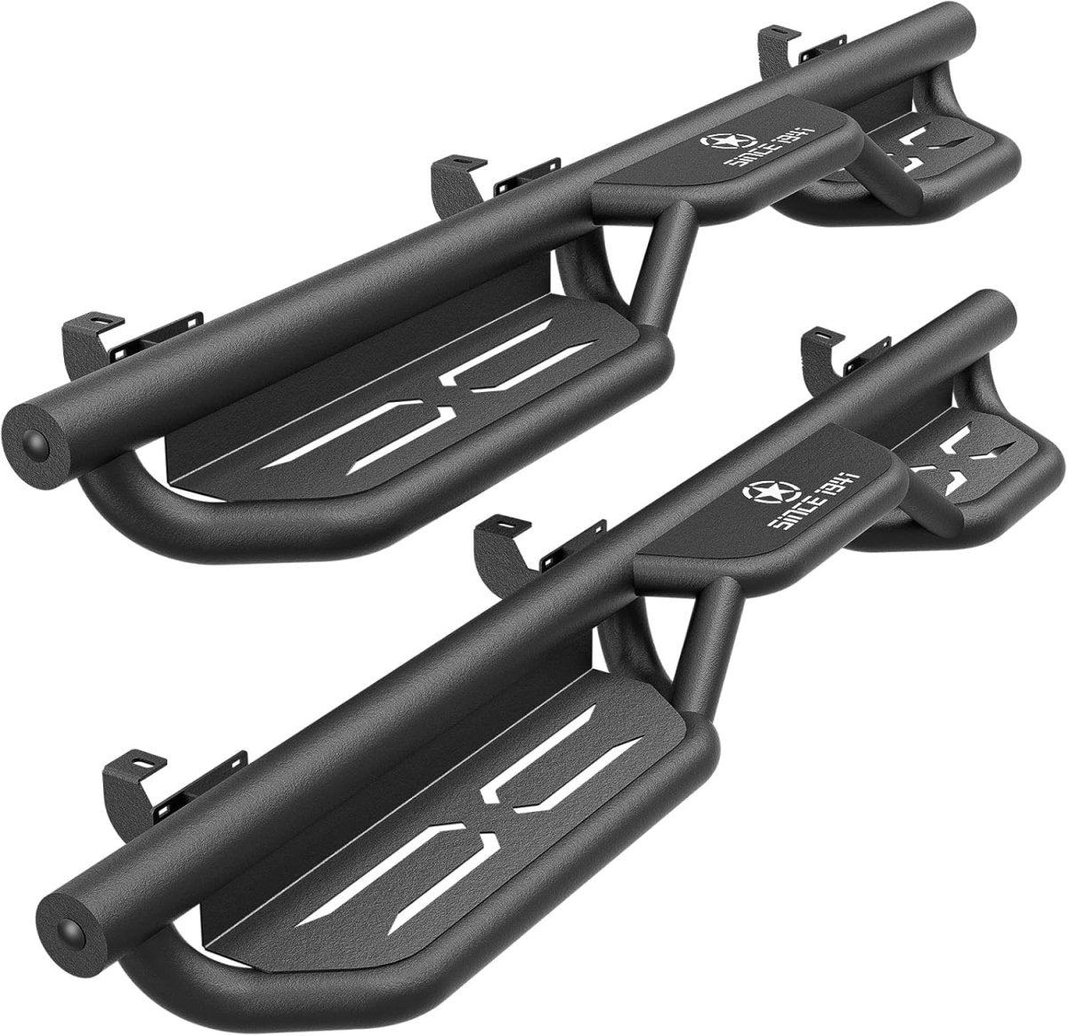 for Jeep Wrangler Running Boards Side Steps Jeep Wrangler JK JKU Unlimited 4 Doors(07-18) | Yzona