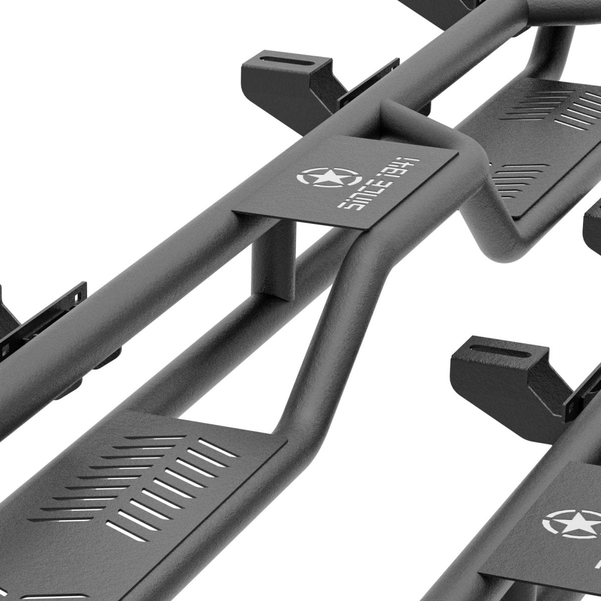 Side Step for Truck Compatible with 2020-2025 Jeep Gladiator JT 4 Door - Yzona