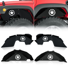 Yzona Fender Liners | 2007-2018 Jeep Wrangler JK & JKU Unlimited Sport Sahara Rubicon