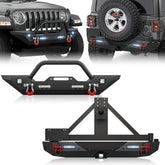 Affordable Offroad Bumpers for 2018-2024 Jeep Wrangler JL JLU | Yzona
