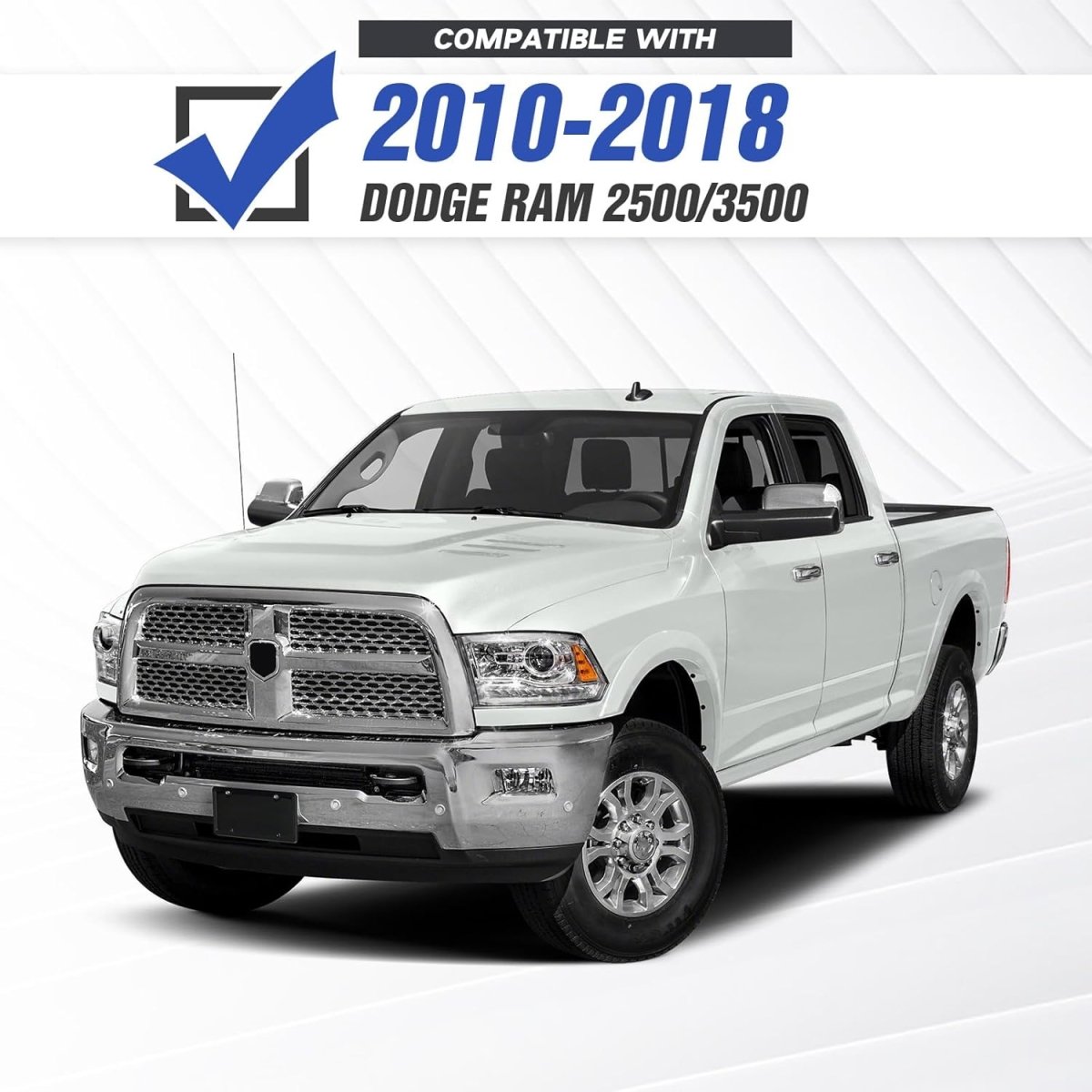 for Pickup Ram 2500 Front Bumpers 2010-2018 Dodge Ram 2500 3500 | Yzona