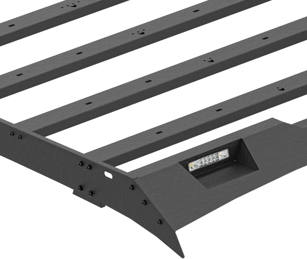 Pickup Roof Rack Cargo Basket Carrier Compatible for 2009-2014 Ford F-150 & Raptor SuperCrew Cab | Yzona