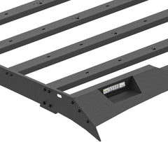 Pickup Roof Rack Cargo Basket Carrier Compatible for 2009-2014 Ford F-150 & Raptor SuperCrew Cab | Yzona