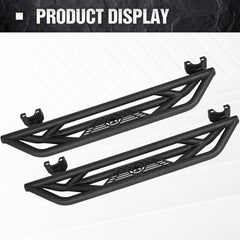 Off-Road Jeep Wrangler Step Running Boards Compatible with JK 2 Doors(07-18) | Yzona