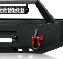 Pickup Truck Best Aftermarket Bumpers for 2014 2015 GMC Sierra 1500 Off-Road Bumper Equipped with 5 x LED Lights | Yzona