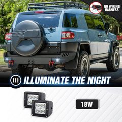 Aftermarket Bumpers for FJ Cruiser Compatible with 2007-2014 Toyota FJ Cruiser 1st Gen | Yzona