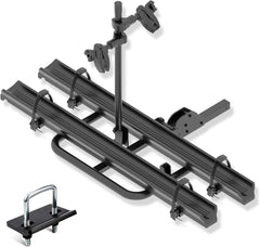 2pcs Bike Holder for Car with Ramp | 200 LBS Capacity Electric Bicycles Racks Platform for Standard | Yzona