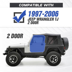 Side Steps for Jeep Wrangler TJ Compatible with 1997-2006 - Yzona