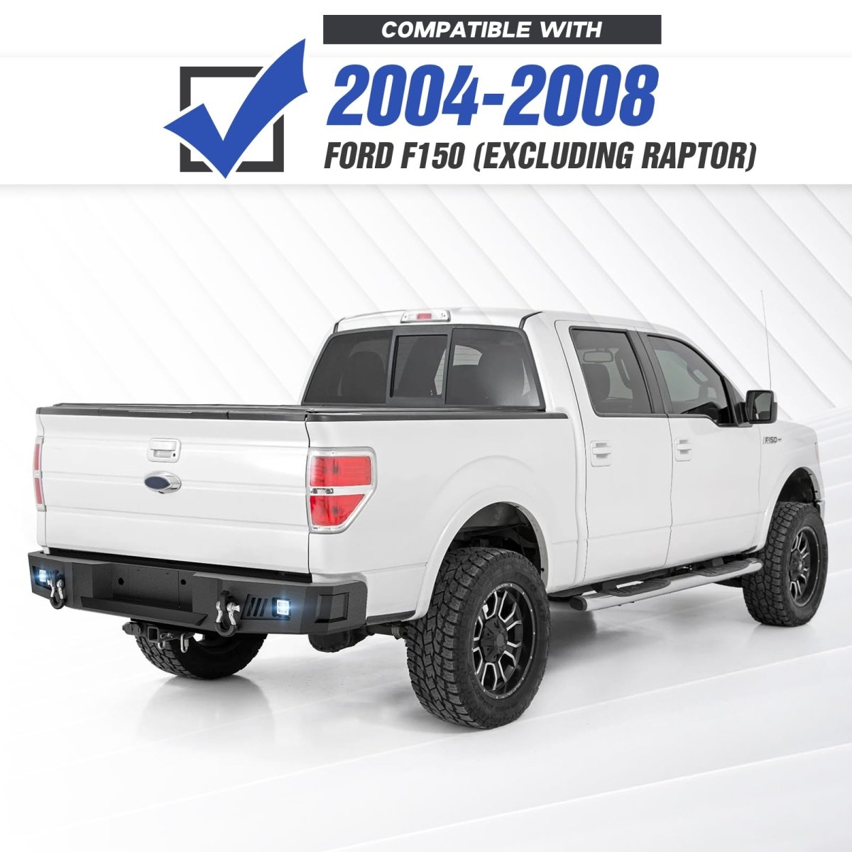 Auto Replacement Bumpers Compatible with 2004-2008 Ford F-150 - Yzona