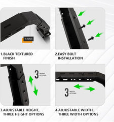 23" High Overland Pickup Roof Rack for Trucks for 2005-2023 Toyota Tacoma | Yzona