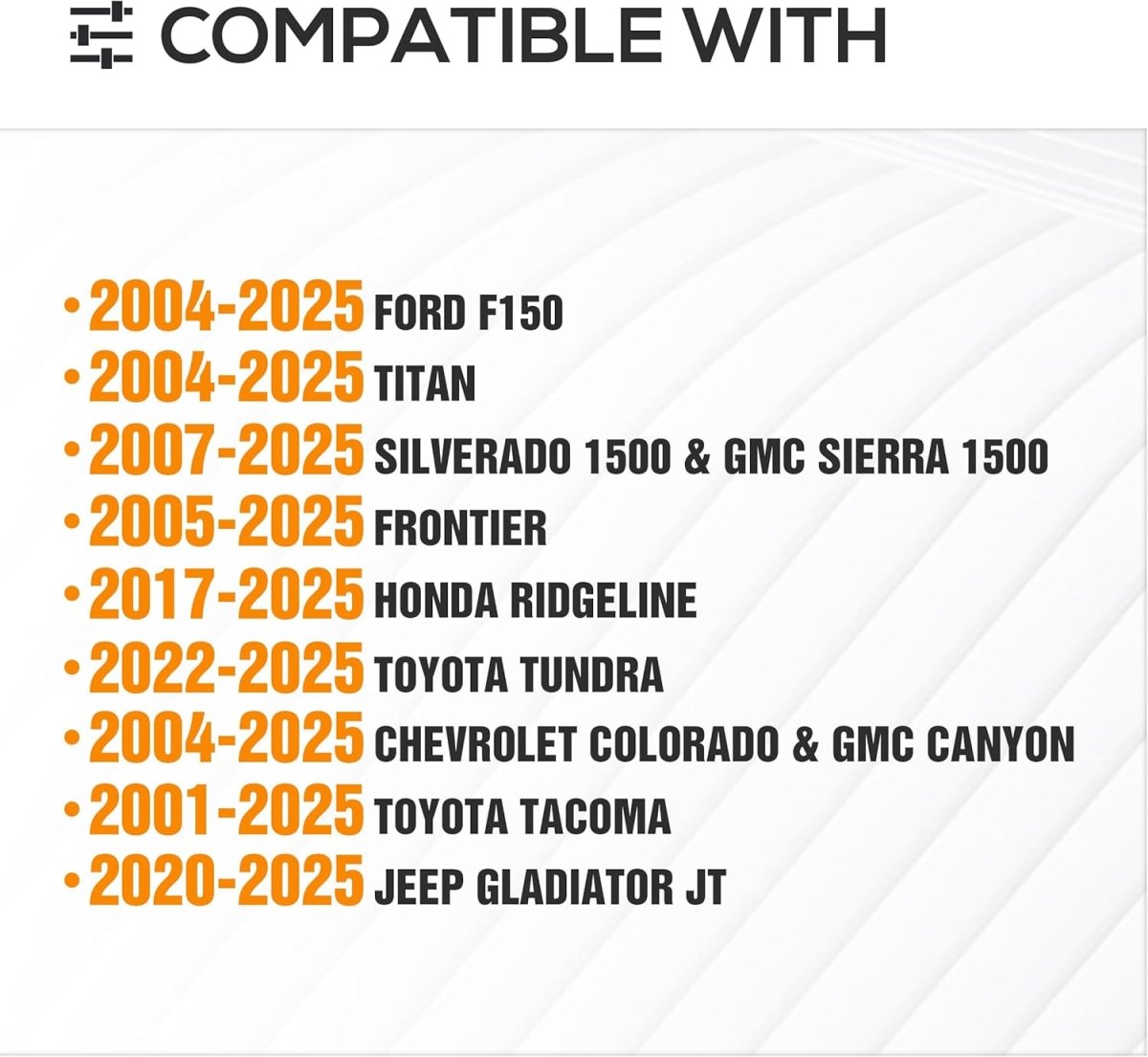 Adjustable Low Profile Pickup Truck Bed Racks | Yzona