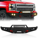 Aftermarket Bumpers for Trucks Compatible with 2014 2015 Chevy Silverado 1500