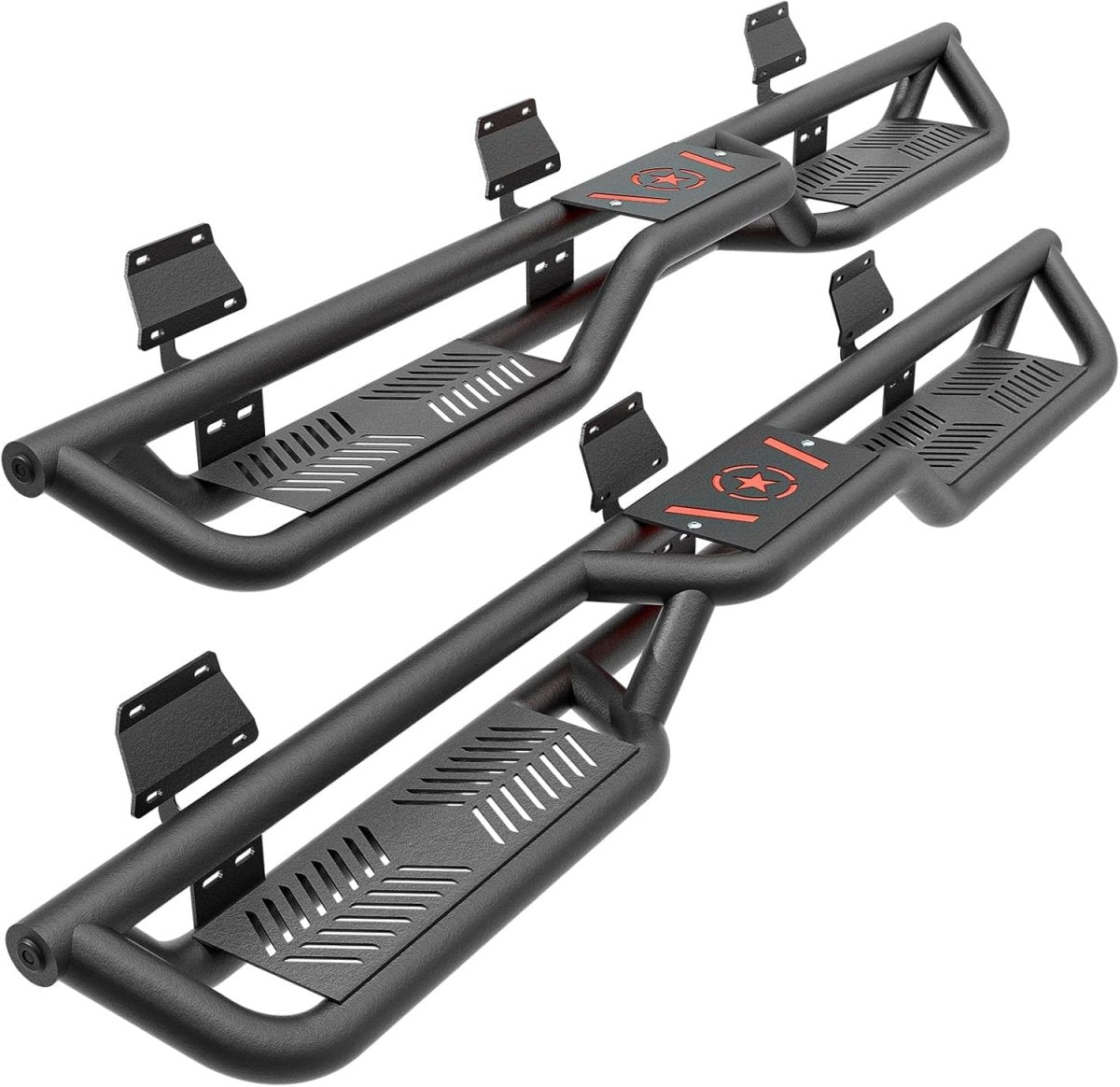 Truck Side Steps Running Boards SuperCrew Cab for 2015-2025 Ford F150 & 2017-2025 Ford F250 F350| Yzona
