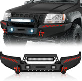 Aftermarket Heavy Duty Truck Front Bumpers for 1999-2004 Jeep 2nd Gen Grand Cherokee WJ | Yzona