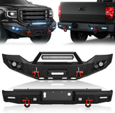 Off Road Rear & Front Car Truck Bumpers for GMC Sierra 1500 | 2016 2017 2018 | Yzona