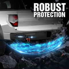 Aftermarket Off-road Bumpers for 2010-2014 Ford F-150 F150 SVT Raptor with 4 x LED Lights | Yzona