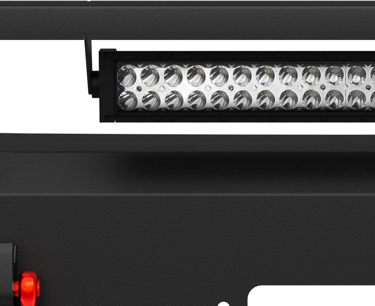 Pickup Front Replacement Bumpers for 2016-2018 Chevrolet Chevy Silverado 1500 Equipped with 5 x LED Lights | Yzona