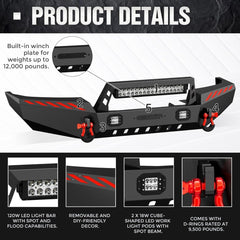 for Jeep WJ Bumpers Compatible with 1999-2004 Jeep 2nd Gen Grand Cherokee WJ | Yzona