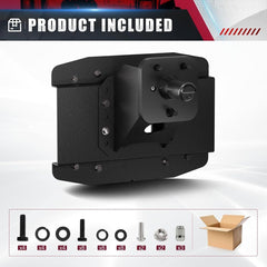 Adjustable Spare Tire Carrier Compatible with 2018-2025 Jeep Wrangler JL JLU