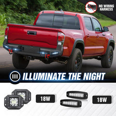 for Toyota Tacoma Aftermarket Bumpers Compatible with 2016-2023 Toyota Tacoma 3rd Gen | Yzona