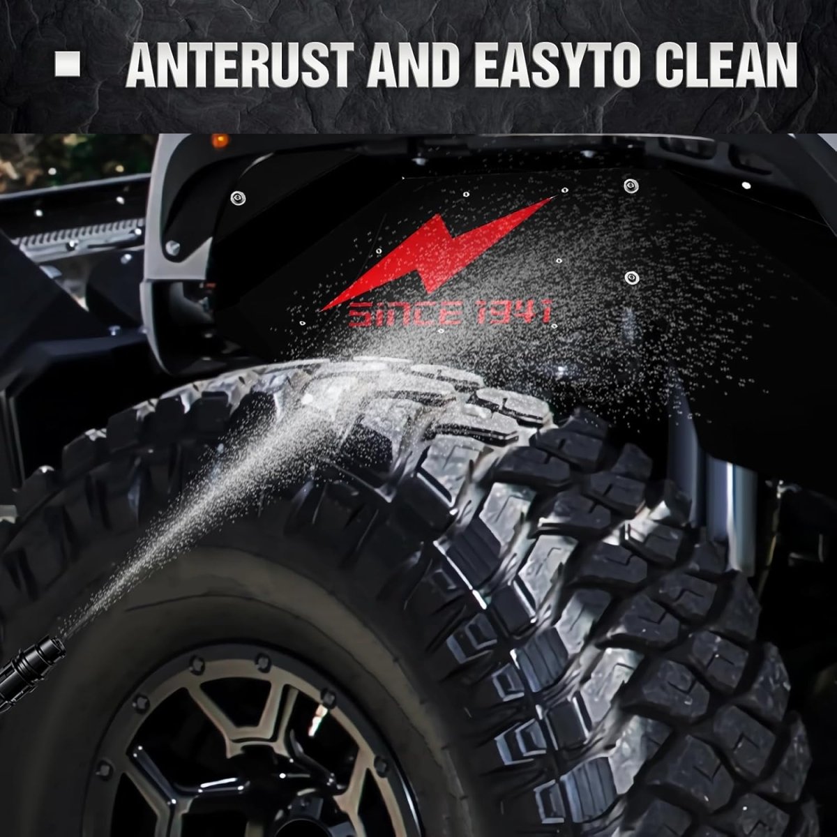 Fender Liners for Jeep JK | 07-18 Jeep Wrangler JK & JKU Unlimited Sport Sahara Rubicon | Yzona