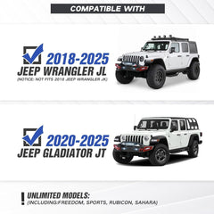 Front Bumper for 2018-2026 Jeep JL JLU & Gladiator JT