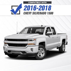 Heavy Duty Truck Front Bumpers for 2016-2018 Chevy Chevrolet Silverado 1500 Bumper with Winch Plate | Yzona