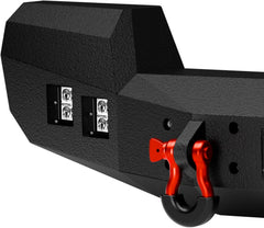 Full Width Front Bumpers Compatible with 2007-2024 Jeep Wrangler JK JL JKU JLU Unlimited Rock Crawler | Yzona