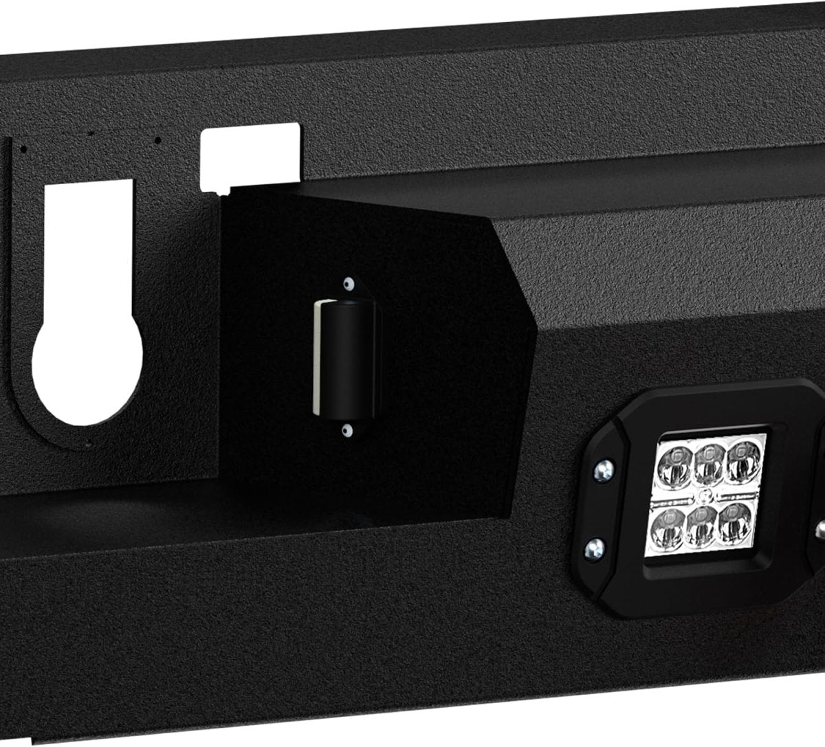 Rear Steel Bumpers for Ram 1500 Compatible with 2019-2025 Dodge Ram 1500 (Excluding Ram 1500 Classic) | Yzona