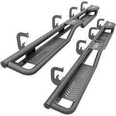 Crew Cab Side Steps Compatible for 2007-2018 Silverado & Sierra 1500 | 2007-2019 Silverado & Sierra 2500HD 3500HD - Yzona