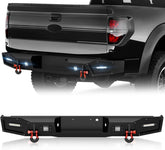 Aftermarket Off-road Bumpers for 2010-2014 Ford F-150 F150 SVT Raptor with 4 x LED Lights | Yzona