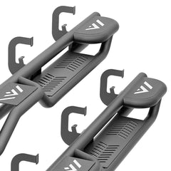 Crew Cab Side Steps Compatible for 2007-2018 Silverado & Sierra 1500 | 2007-2019 Silverado & Sierra 2500HD 3500HD - Yzona