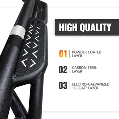 Truck Running Boards Compatible for 19-25 Silverado & Sierra 1500, 20-25 Silverado /Sierra 2500HD 3500HD | Yzona