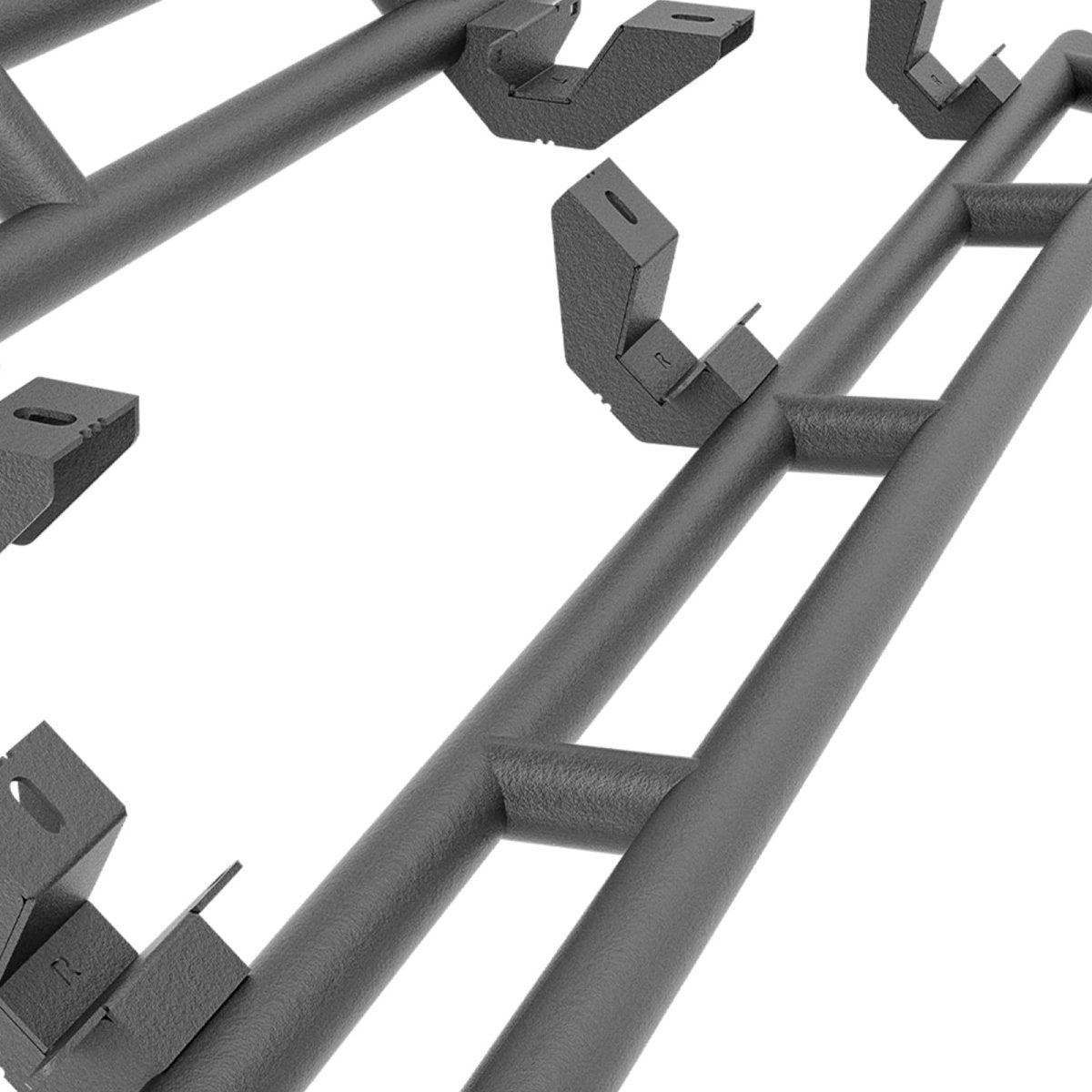 Yzona Side Steps for Single Cab TrucksCompatible with 2018-2025 Jeep Wrangler JL JLU Unlimited 4 Doors