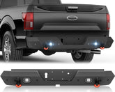 Aftermarket Super Duty Bumpers Compatible with 2015-2020 F150 XLT & LTD & Platinum Edition | Yzona