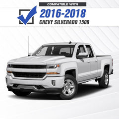 Off Road Truck Front Bumper for 2016-2018 Chevy Chevrolet Silverado 1500 with Winch Plate | Yzona