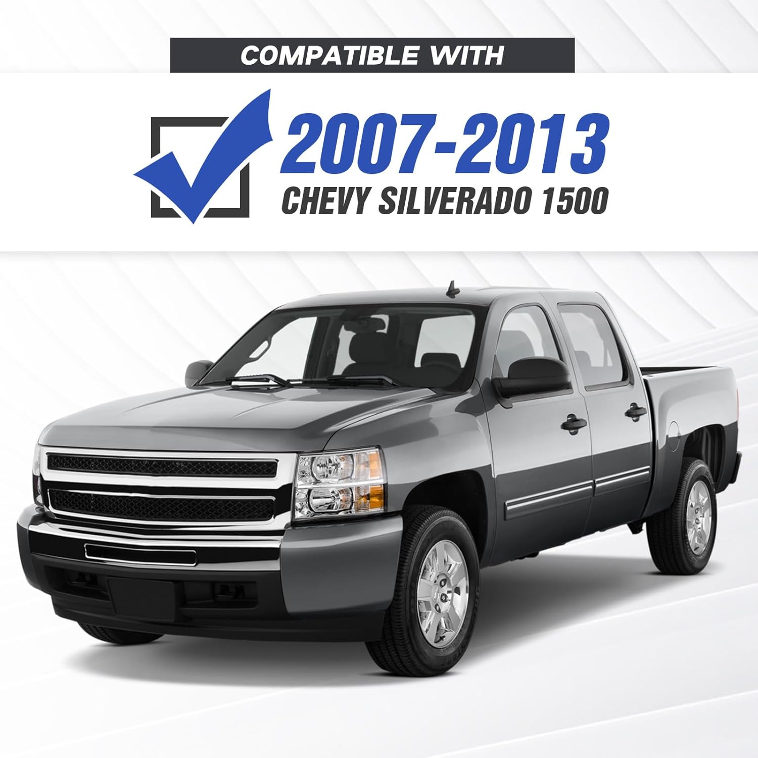 Front Bumpers for Chevy Silverado 1500 2007-2013 2nd Gen Chevy Silverado 1500 Pickup Truck Bumper w/Winch Plate | Yzona