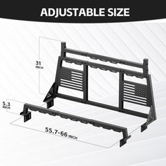 Yzona Truck Headache Rack Adjustable Roll Bar