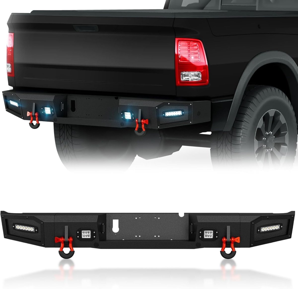 Rear Aftermarket Bumpers for Ram 2500 3500 2010-2018 | Yzona