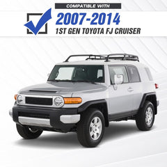 Front Aftermarket Truck Bumpers Compatible with 2007-2014 Toyota FJ Cruiser 1st Gen
