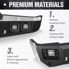 Best Replacement Bumper for 1999-2004 Land Rover Discovery 2 Rock Crawler Bumper | Yzona